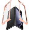 OtterBox Galaxy Z Fold5 Thin Flex Case – Sweet Peach (Clear), Ultra-Slim, Hard case with Soft Edges, 5G and Wireless Charging Compatible(Clear/Peach)