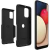 OtterBox Samsung Galaxy A02S Commuter Series Lite Case – Black, Slim & Tough, Pocket-Friendly, with Open Access to Ports and Speakers (no Port Covers),(Black)