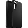 OtterBox Samsung Galaxy A16 and Samsung Galaxy A16 5G React Series Case – BLACK, ultra-thin, pocket-friendly, raised edges protect camera & screen, wireless charging compatible (Single Unit Ships in Polybag)