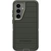 OtterBox Samsung Galaxy S25 (Only) – Defender Series Case – Black – Screenless – Rugged & Durable – with Port Protection – Holster Clip Included – Microbial Defense Protection(Lichen The Trek (Green))