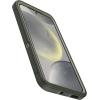 OtterBox Samsung Galaxy S25 (Only) – Defender Series Case – Black – Screenless – Rugged & Durable – with Port Protection – Holster Clip Included – Microbial Defense Protection(Lichen The Trek (Green))