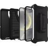 OtterBox Samsung Galaxy S25 (Only) – Defender Series Case – Black – Screenless – Rugged & Durable – with Port Protection – Holster Clip Included – Microbial Defense Protection(Black)