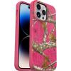 OtterBox iPhone 14 Pro Max (ONLY) Symmetry Series+ Case – Realtree Flamingo Pink (Camo) (GEN 2), Ultra-Sleek, Snaps to MagSafe, Raised Edges Protect Camera & Screen