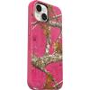 OtterBox iPhone 14 & iPhone 13 Symmetry Series+ Case – REALTREE FLAMINGO PINK (Camo) (GEN 2), ultra-sleek, snaps to MagSafe, raised edges protect camera & screen
