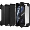 OtterBox iPhone SE 3rd & 2nd Gen, iPhone 8 & iPhone 7 (not Compatible with Plus Sized Models) Defender Series Case – Black, Rugged & Durable, with Port Protection, Includes Holster Clip Kickstand