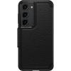OtterBox Galaxy S23 Strada Series Case – Shadow (Black), Card Holder, Genuine Leather, Pocket-Friendly, Folio case
