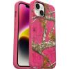 OtterBox Symmetry Series+ Antimicrobial Case with Magsafe for iPhone 14 & iPhone 13 (Only) – Non-Retail Packaging – (Realtree Flamingo Pink (Camo))(Realtree Flamingo Pink (Camo))