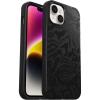 OtterBox Symmetry Series+ Antimicrobial Case with Magsafe for iPhone 14 & iPhone 13 (Only) – Non-Retail Packaging – (Realtree Flamingo Pink (Camo))(Rebel Black)