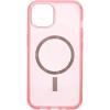 OtterBox Symmetry Series+ Antimicrobial Case with Magsafe for iPhone 14 & iPhone 13 (Only) – Non-Retail Packaging – (Realtree Flamingo Pink (Camo))(Translucent Clear Rose)