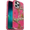 OtterBox Symmetry Series+ Graphics Antimicrobial Case with MagSafe for iPhone 13 Pro Max – Realtree Flamingo Pink (Camo)(Realtree Pink)