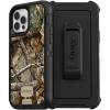 OtterBox iPhone 12 & iPhone 12 Pro Defender Series Series Case – Realtree Edge (Black/Realtree Edge Graphic), Rugged & Durable, with Port Protection, Includes Holster Clip Kickstand(Realtree Edge)