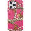 OtterBox iPhone 14 Pro Max (ONLY) Symmetry Series+ Case – Realtree Flamingo Pink (Camo) (GEN 2), Ultra-Sleek, Snaps to MagSafe, Raised Edges Protect Camera & Screen
