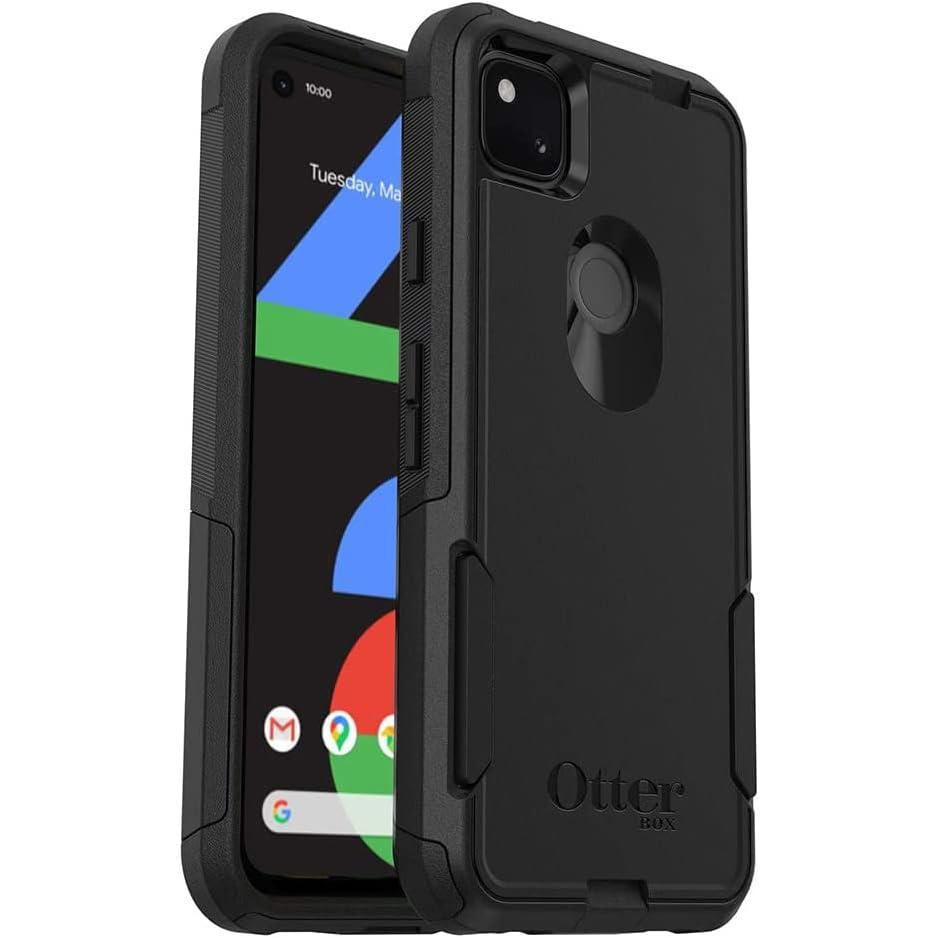 imageOtterBox Google Pixel 4a Non 5G Version Commuter Series Case  Black Slim ampamp Tough PocketFriendly with Port ProtectionBlack