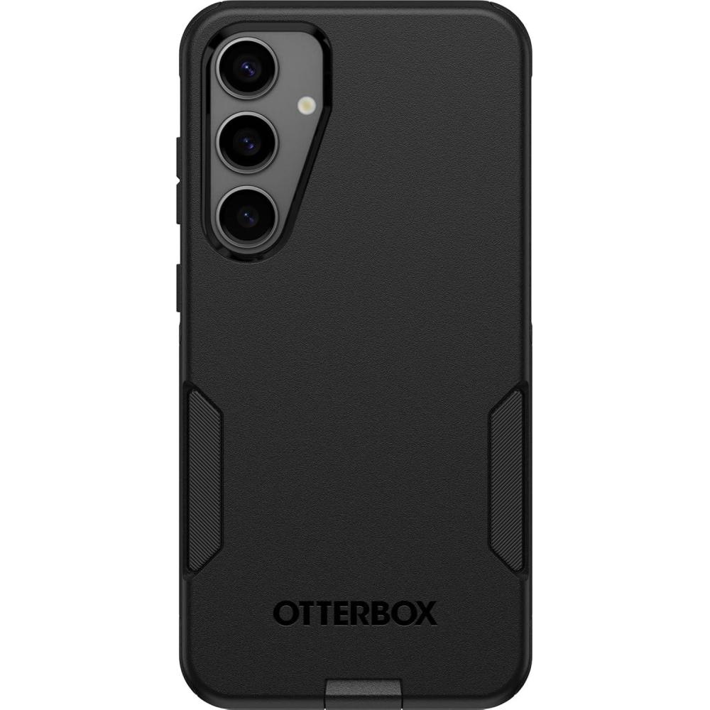 imageOtterBox Samsung Galaxy S24 Commuter Series Case Single Unit Ships in Polybag Ideal for Business Customers BLACK slim ampamp tough pocketfriendly with port protection