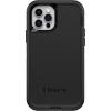 OtterBox iPhone 12 and 12 Pro Defender Series Case – Single Unit Ships in Polybag, Ideal for Business Customers – BLACK, rugged & durable, with port protection, includes holster clip kickstand(iPhone 12/iPhone 12 Pro)