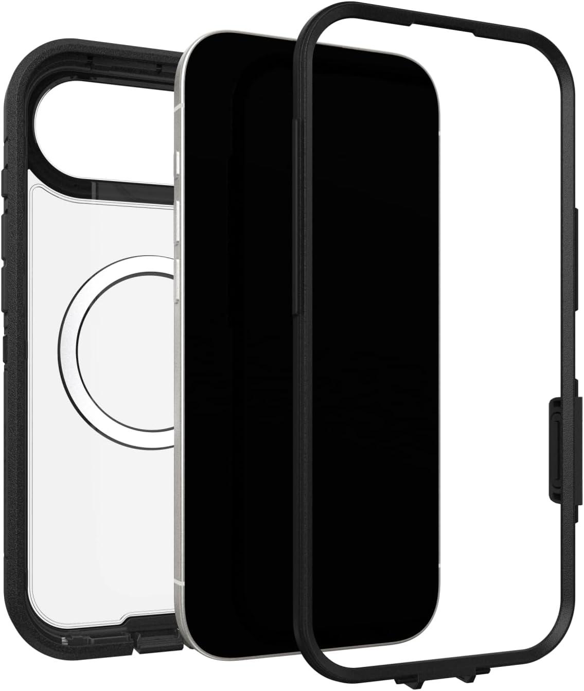 imageOtterBox iPhone 17 Pro Max Defender Series Pro XT Clear Case Realtree Green CamoDark Side Black