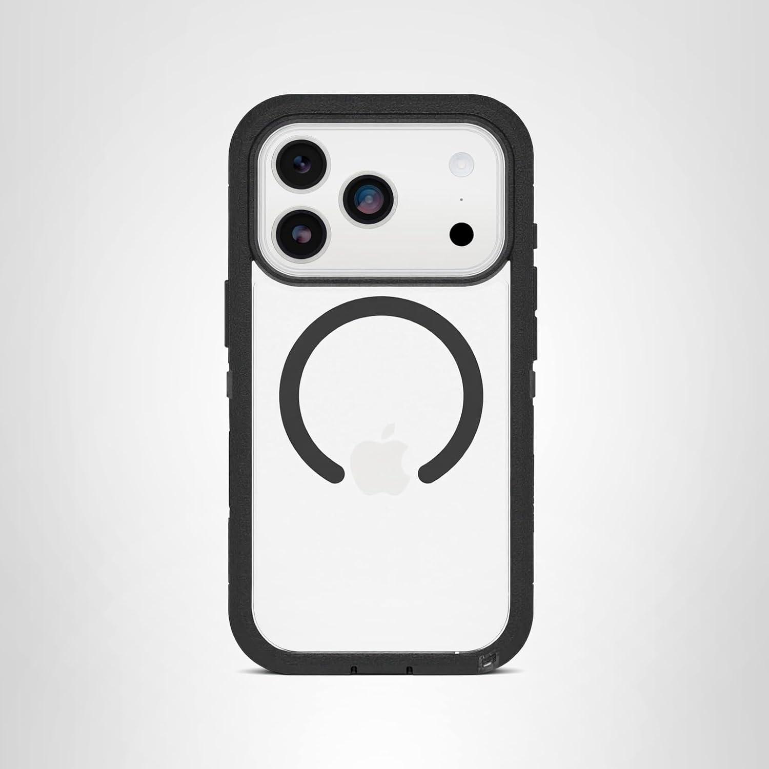 imageOtterBox iPhone 17 Pro Max Defender Series Pro XT Clear Case Realtree Green CamoDark Side Black