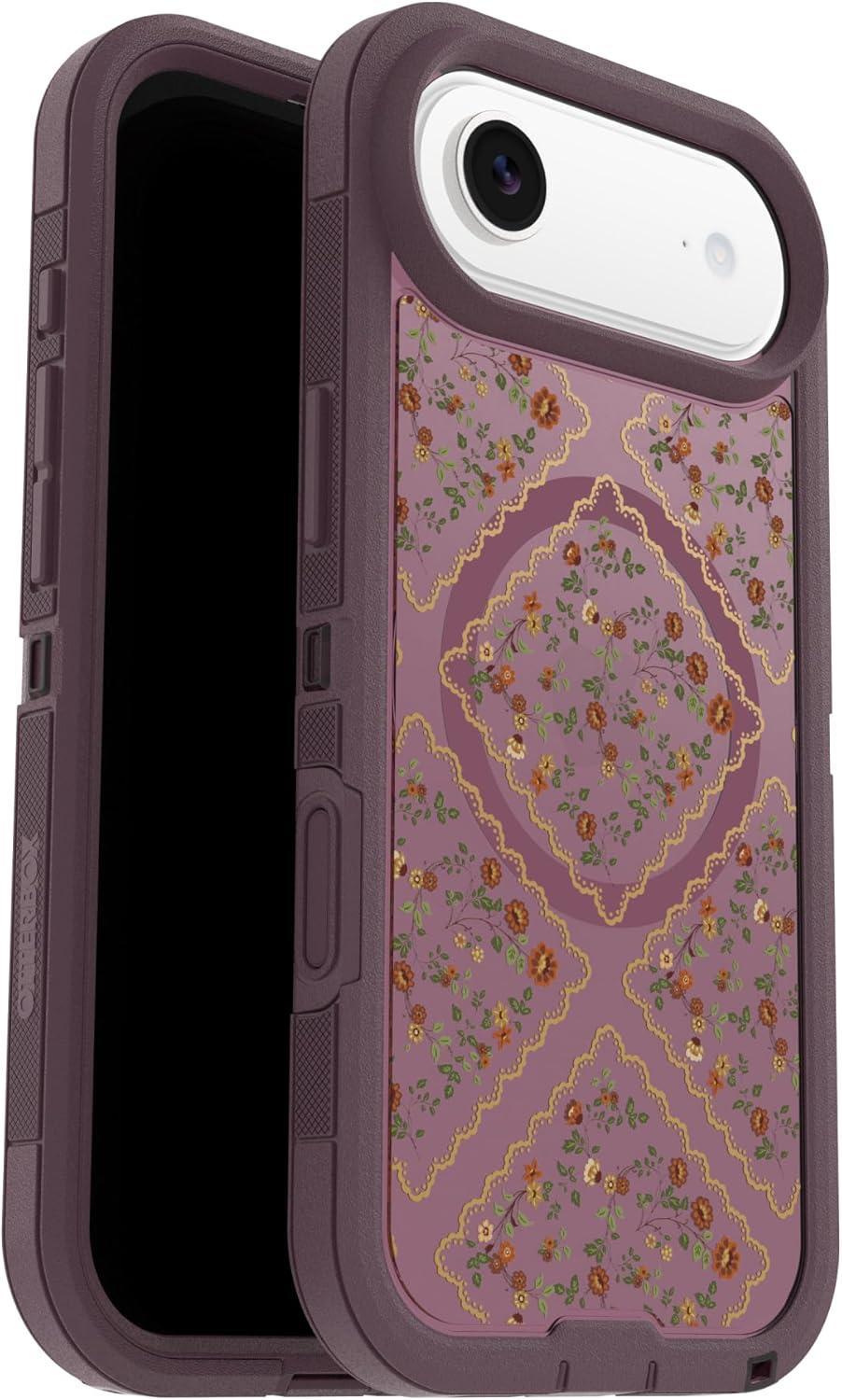 imageOtterBox iPhone 17 Pro Max Defender Series Pro XT Clear Case Realtree Green CamoDusk Reverie Purple