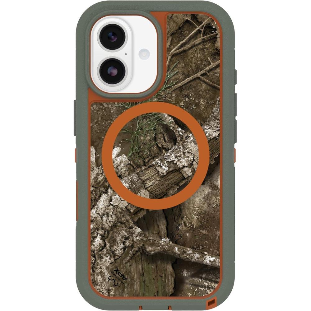 imageOtterBox iPhone 17 Pro Max Defender Series Pro XT Clear Case Realtree Green CamoRealtree Green Camo