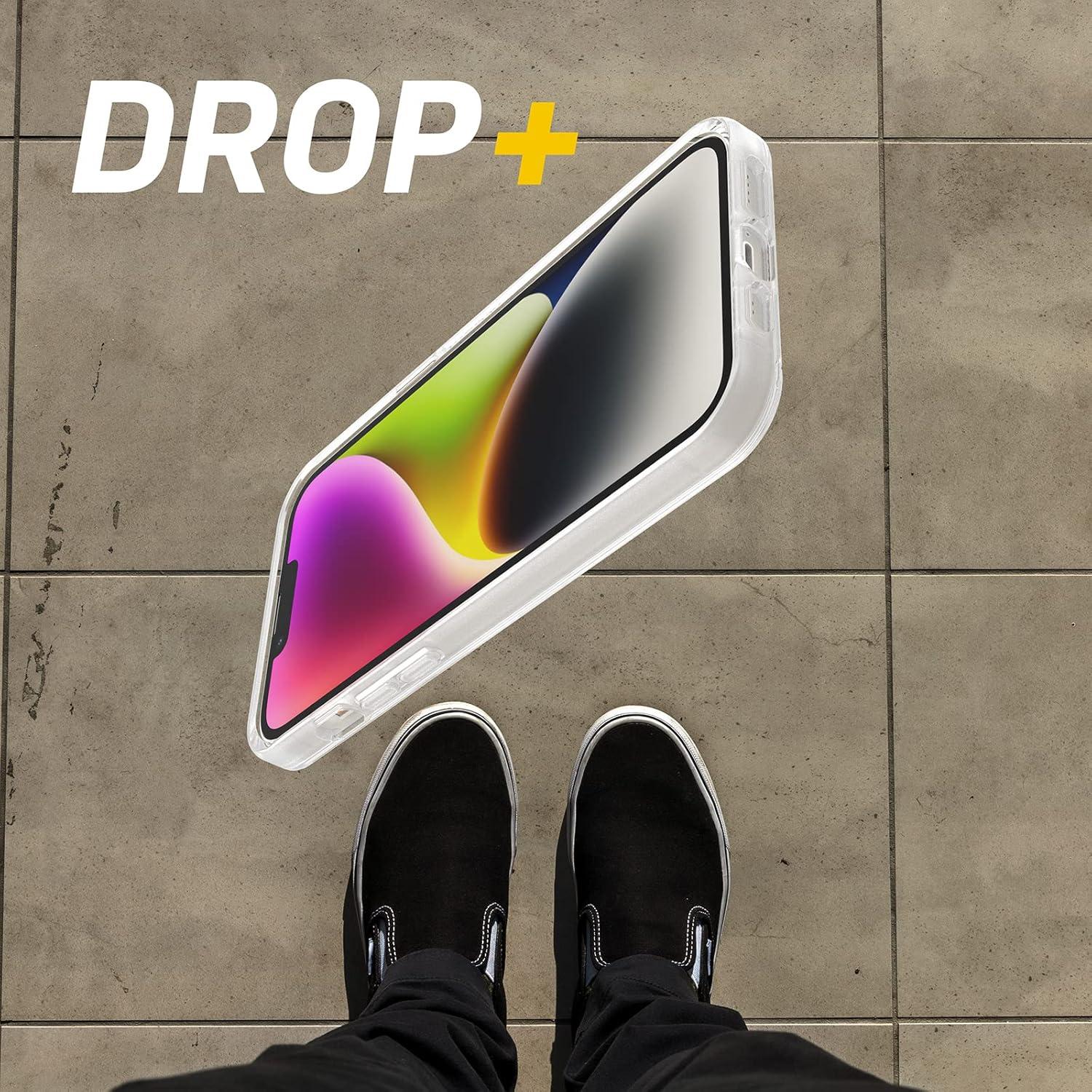 imageOtterBox iPhone 14 Plus Symmetry Series Case STARDUST ClearGlitter UltraSleek Wireless Charging Compatible Raised Edges Protect Camera ampamp ScreenClear