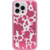 OtterBox Symmetry Series Series+ Clear Case with MagSafe for iPhone 14 Pro Max (ONLY) – Disco Cowgirl (Pink)