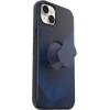 OtterBox iPhone 14 Plus (Only) OtterGrip Symmetry Series Case – MADE ME BLUSH (Pink), built-in grip, sleek case, snaps to MagSafe, raised edges protect camera & screen(Blue Storm)