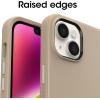 OtterBox iPhone 14 Plus Symmetry Series Case – STARDUST (Clear/Glitter), Ultra-Sleek, Wireless Charging Compatible, Raised Edges Protect Camera & Screen(Brown)
