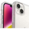 OtterBox iPhone 14 Plus Symmetry Series Case – STARDUST (Clear/Glitter), Ultra-Sleek, Wireless Charging Compatible, Raised Edges Protect Camera & Screen(Clear/Glitter)