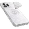 OtterBox iPhone 14 Pro Max Otter + Pop Symmetry Series Clear Case – Flower of Month (Clear), Integrated PopSockets PopGrip, Slim, Pocket-Friendly, Raised Edges Protect Camera & Screen