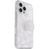 OtterBox iPhone 14 Pro Max Otter + Pop Symmetry Series Clear Case – Flower of Month (Clear), Integrated PopSockets PopGrip, Slim, Pocket-Friendly, Raised Edges Protect Camera & Screen