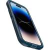 OtterBox iPhone 14 Pro (ONLY) Defender Series XT Case – Black Crystal, screenless, Rugged, Snaps to MagSafe, Lanyard Attachment(Blue)