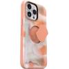OtterBox iPhone 14 Pro (Only) OtterGrip Symmetry Series Case – PEACHES (Orange), built-in grip, sleek case, snaps to MagSafe, raised edges protect camera & screen(Peaches)
