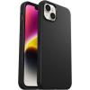 OtterBox iPhone 14 Plus Symmetry Series Case – STARDUST (Clear/Glitter), Ultra-Sleek, Wireless Charging Compatible, Raised Edges Protect Camera & Screen(Black)
