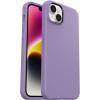 OtterBox iPhone 14 Plus Symmetry Series Case – STARDUST (Clear/Glitter), Ultra-Sleek, Wireless Charging Compatible, Raised Edges Protect Camera & Screen(Purple)