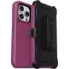 OtterBox iPhone 14 Pro (ONLY) Defender Series Case – Canyon Sun (Pink), Rugged & Durable, with Port Protection, Includes Holster Clip Kickstand(Pink)