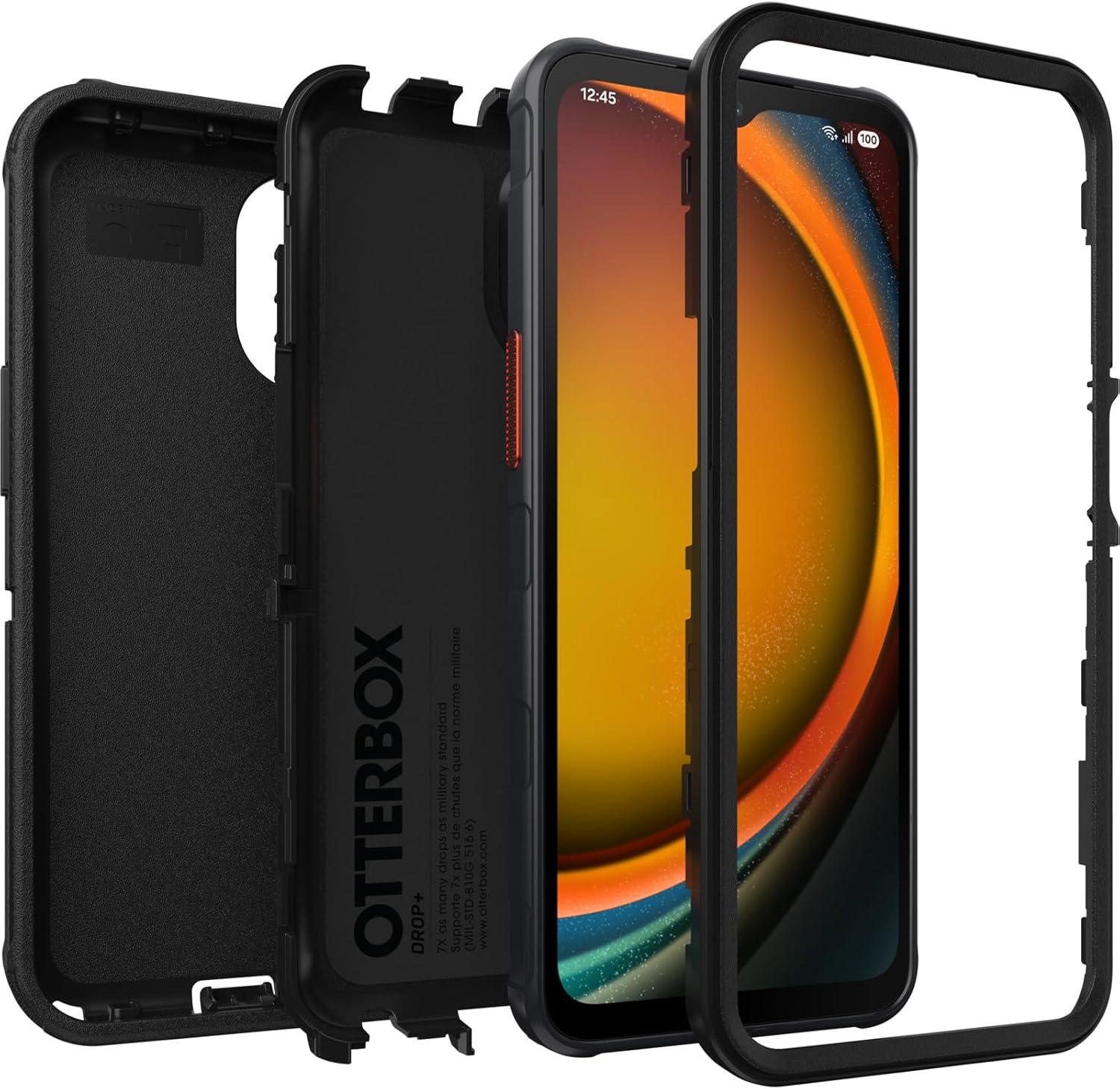 imageOtterBox Galaxy XCover7 Pro Defender Pro Series Case  Black Rugged ampamp Durable with Port Protection