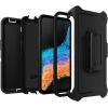 OtterBox Samsung XCover6 Pro Defender Series Case – Black, Rugged & Durable, with Port Protection, Includes Holster Clip Kickstand