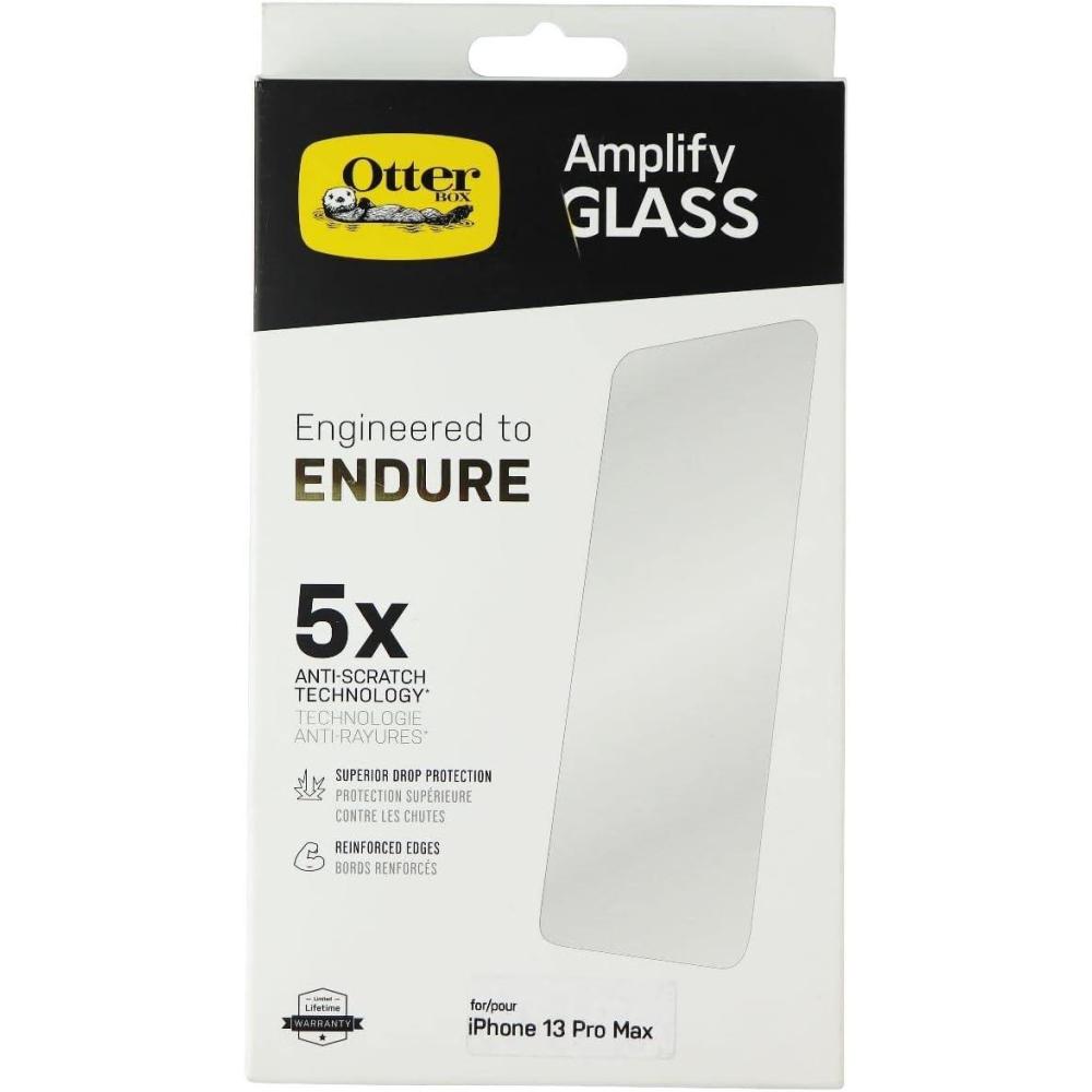 imageOtterBox AMPLIFY GLASS Screen Protector for iPhone 13 Pro Max ONLY CLEAR GEN 2