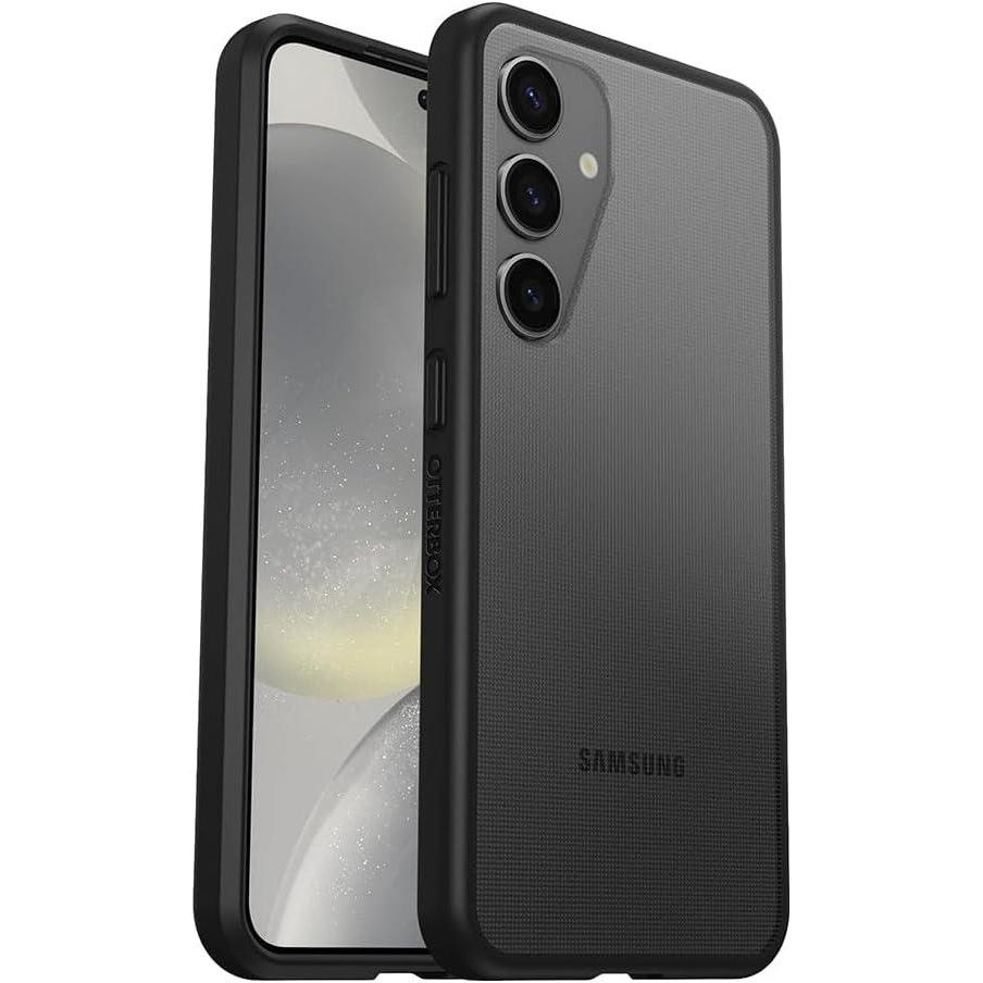 imageOtterBox Samsung Galaxy S24 Prefix Series Case  BLACK CRYSTAL ultrathin pocketfriendly raised edges protect camera ampamp screen wireless charging compatible Single Unit Ships in PolybagClearBlack