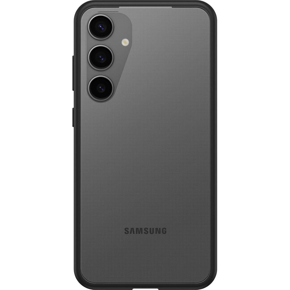 imageOtterBox Samsung Galaxy S24 Prefix Series Case Black Crystal UltraThin PocketFriendly Raised Edges Protect Camera ampamp Screen Wireless Charging Compatible