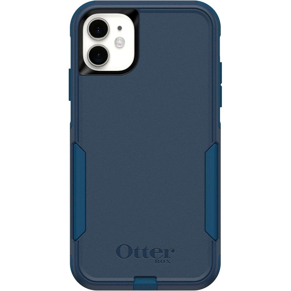imageOtterBox iPhone 11 Commuter Series Case  Bespoke Way Blazer BlueStormy SEAS Blue Slim ampamp Tough PocketFriendly with Port Protection