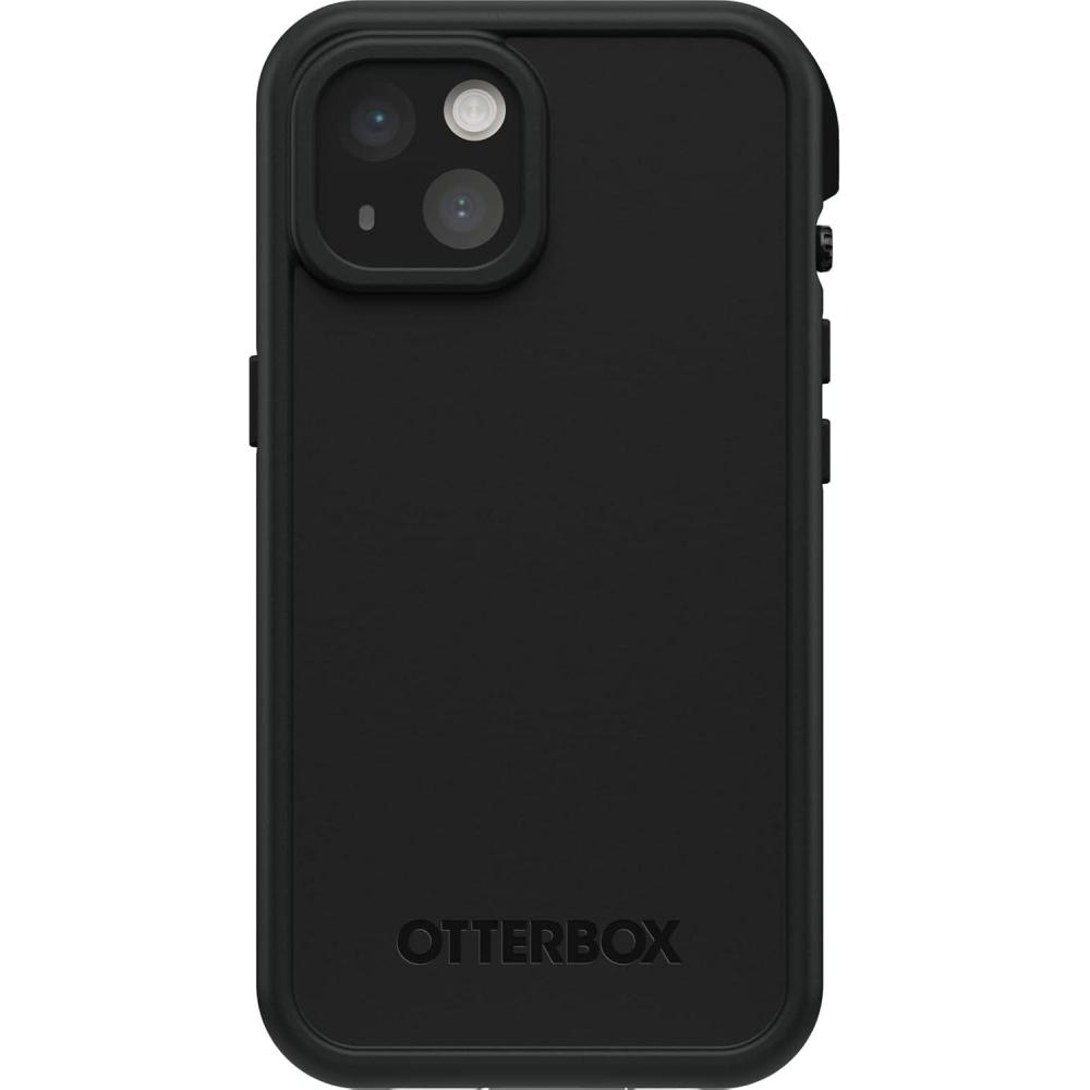 imageOtterBox iPhone 14 Only FR Series Waterproof Case with MagSafe Designed by LifeProof  BLACK Waterproof 60 Recycled Plastic Sleek and Stylish Single Unit Ships in Polybag Ideal for Business Customer