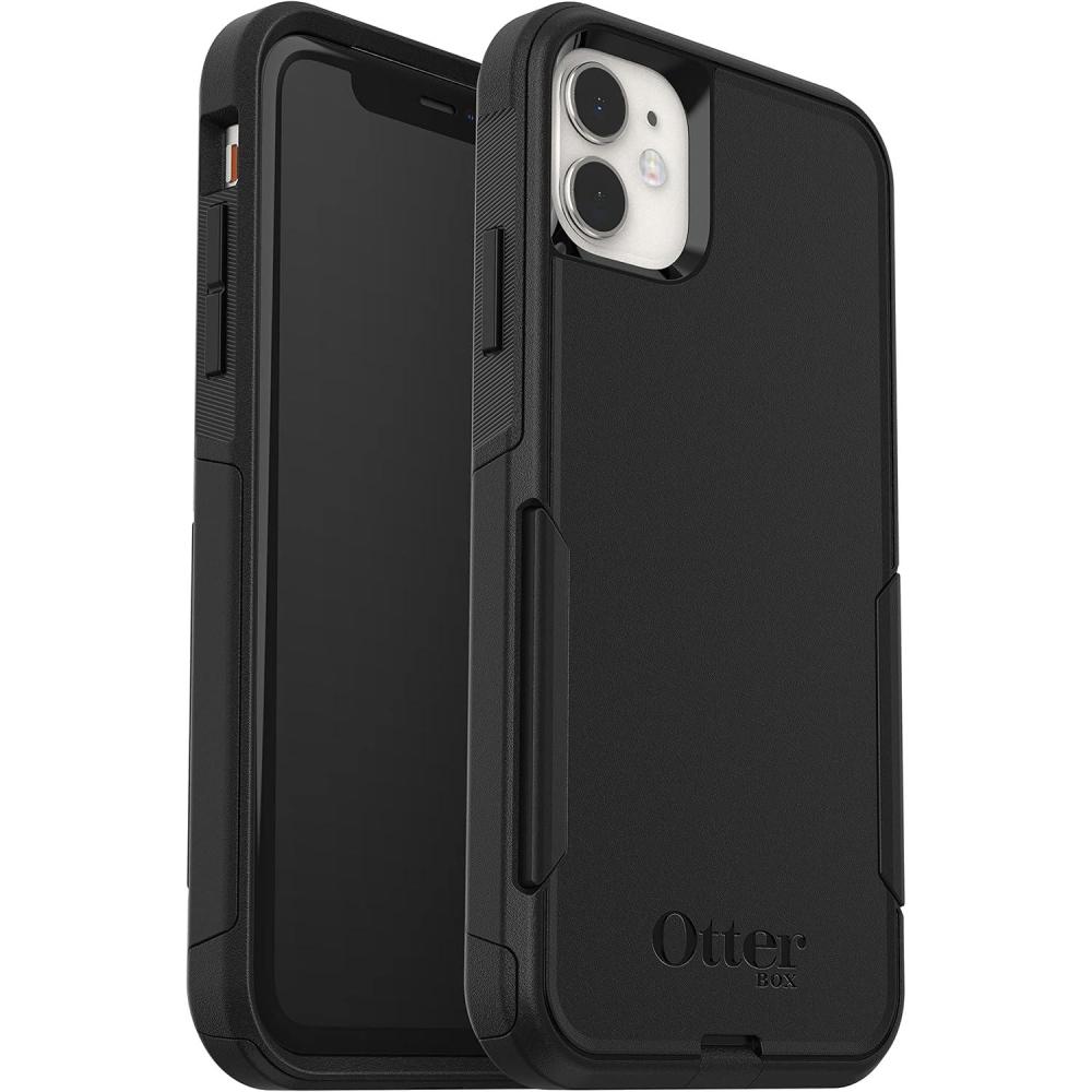imageOtterBox iPhone XR and iPhone 11 Commuter Series Case  Single Unit Ships in Polybag Ideal for Business Customers  Black Slim ampamp Tough PocketFriendly with Port Protection
