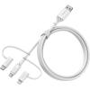 OtterBox 3-in-1 USB-A to Micro-USB, Lightning, and USB-C Cable – Cloud Dream