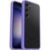 OtterBox Galaxy S23 Prefix Series Case – Clear, Ultra-Thin, Pocket-Friendly, Raised Edges Protect Camera & Screen, Wireless Charging Compatible(Clear/Purple)