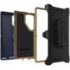 OtterBox Galaxy S23 Ultra Defender Series Case – Black, Rugged & Durable, with Port Protection, Includes Holster Clip Kickstand(Blue)