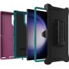 OtterBox Galaxy S23 Ultra Defender Series Case – Black, Rugged & Durable, with Port Protection, Includes Holster Clip Kickstand(Pink)