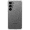 OtterBox Samsung Galaxy S24 Prefix Series Case – BLACK CRYSTAL, ultra-thin, pocket-friendly, raised edges protect camera & screen, wireless charging compatible (Single Unit Ships in Polybag)(Clear/Glitter)