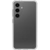 OtterBox Samsung Galaxy S24 Symmetry Series Case – Single Unit Ships in Polybag, Ideal for Business Customers – CLEAR, ultra-sleek, wireless charging compatible, raised edges protect camera & screen