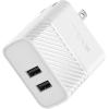 OtterBox USB-A Dual Port Wall Charger, 24W Combined + OtterBox USB A-Lightning Cable, 1M – Cloud Dream